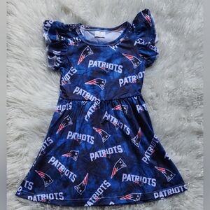 Patriots Kids Dress - Blue